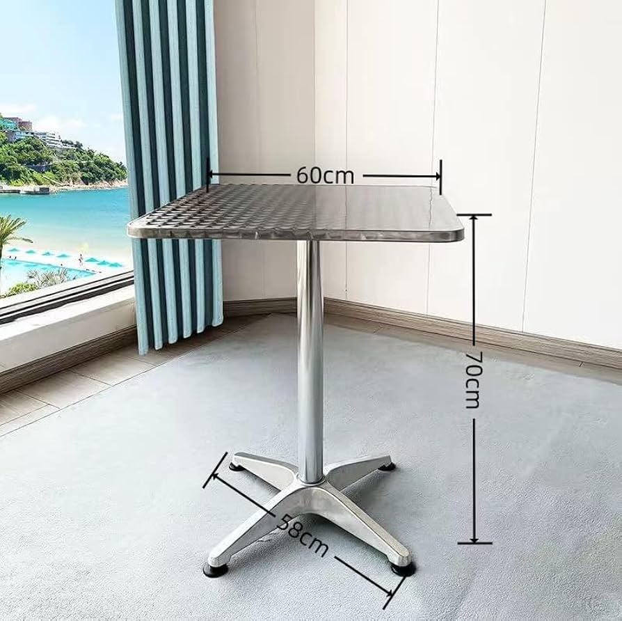 Amazon.co.jp: Aluminum Garden Table Set, 3-Piece Set, 2